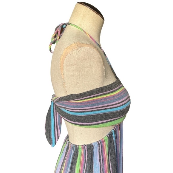 NWT Mara Hoffman Laila Maxi Dress in Multi Stripes - Picture 7 of 14